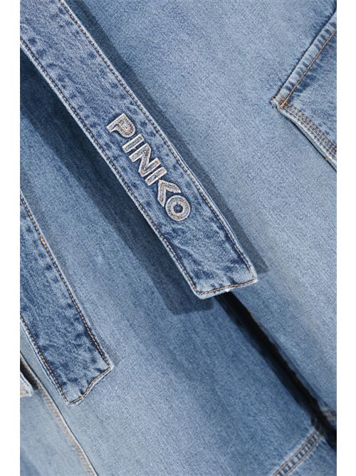 Bermuda utility Blonde in denim con cintura PINKO | 106269 A323PJO